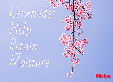 Cermides help retain moisture