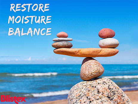 Restore a healthy moisture balance