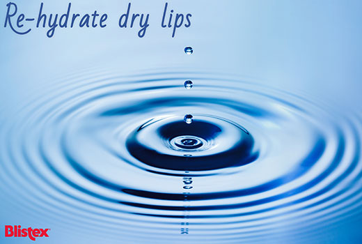 Re-hydrate Dry Lips